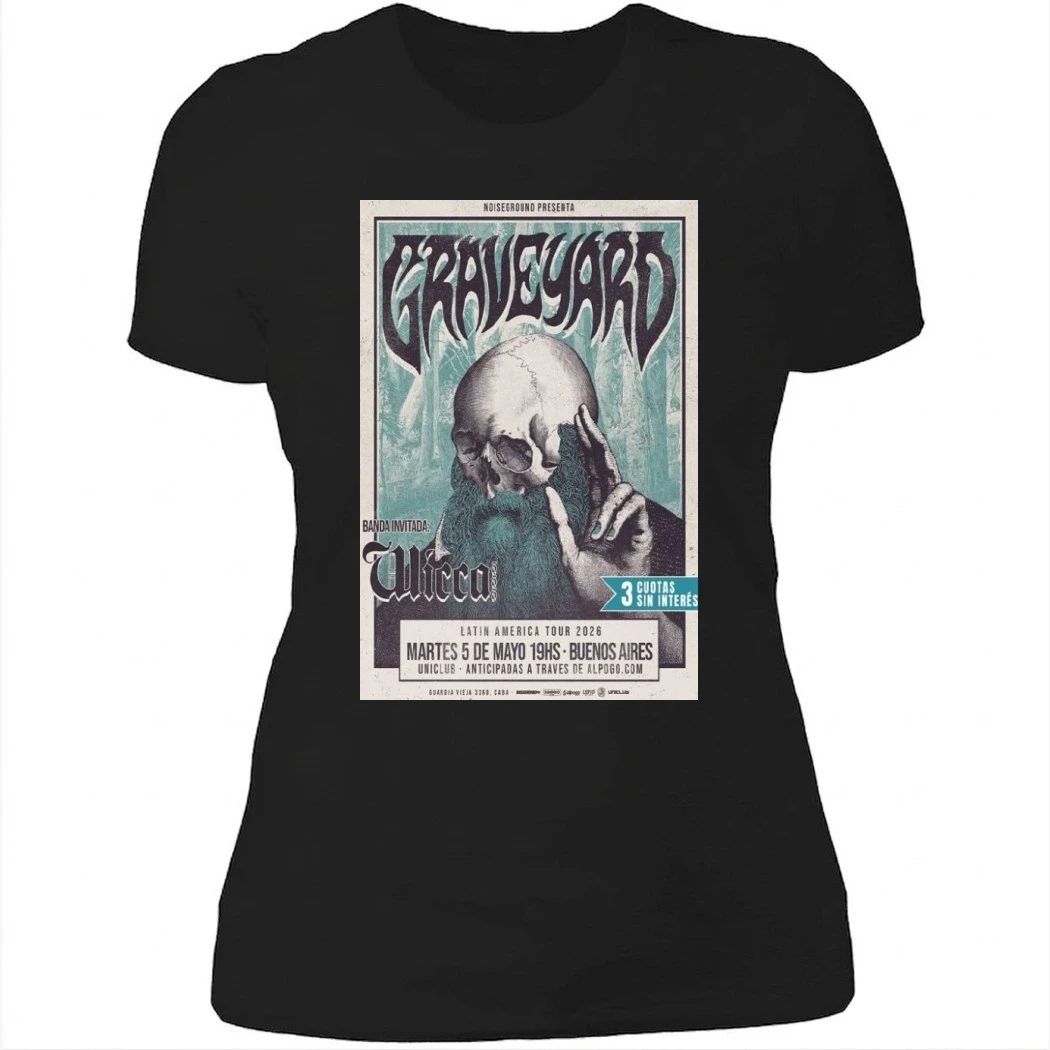 Graveyard Buenos Aires Martes 5 de Mayo 19hs 2026 Poster Shirt
