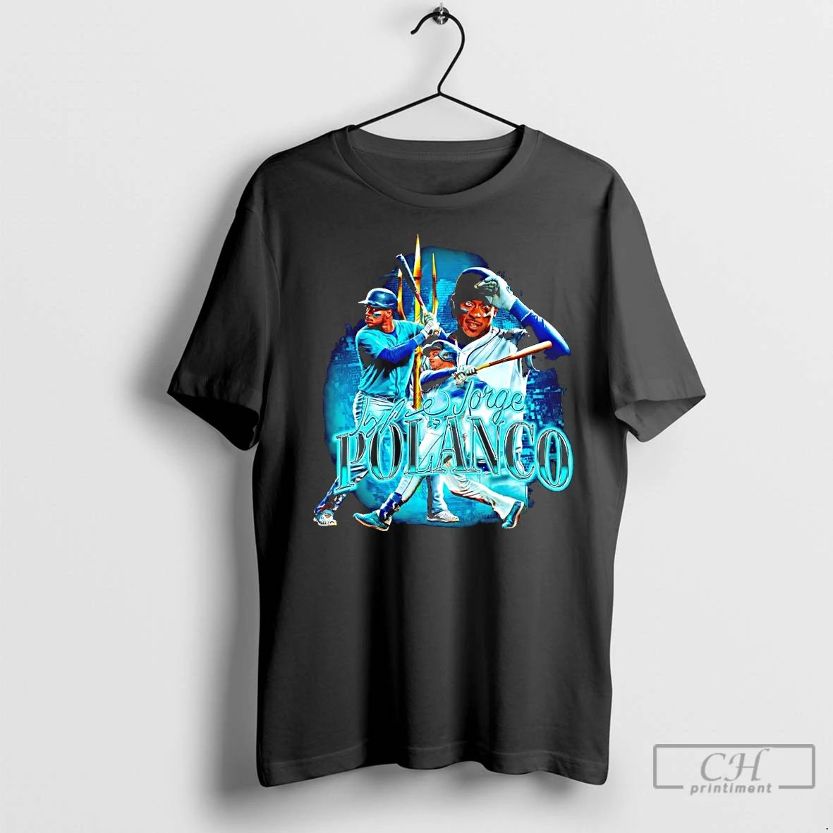 Classic Jorge Polanco Seattle Mariners Signature Graphic