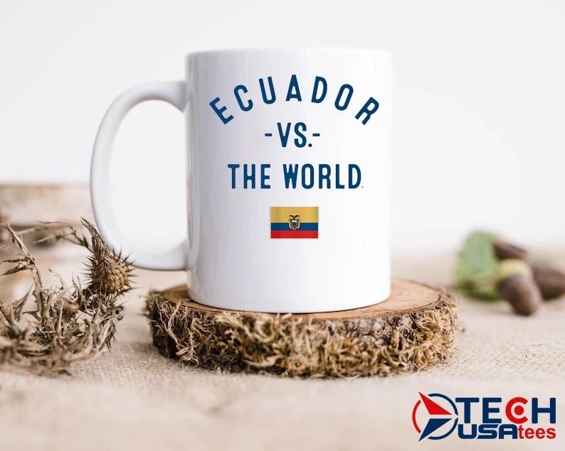 Ecuador vs. The World flag shirt