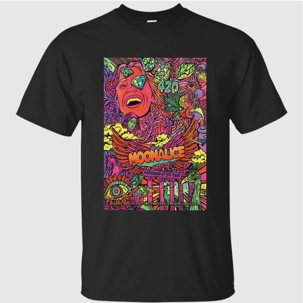 Moonalice Apr 19 2026 The Sweetwater Music Hall In Mill Valley CA Shirt