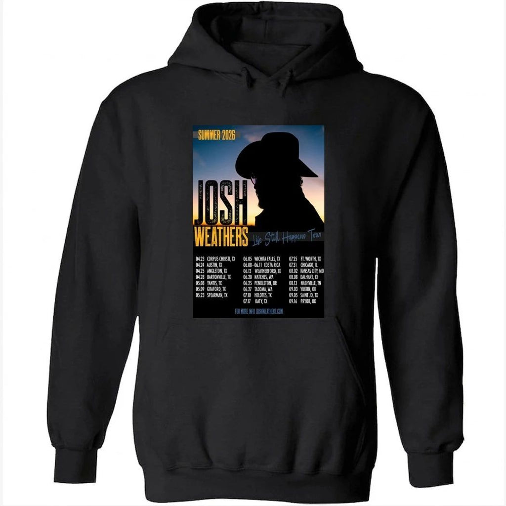 Josh Weathers Weathers Life Still Happens Tour 2026 Shirt