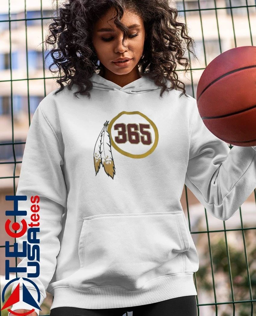 Washington Redskins 365 logo shirt