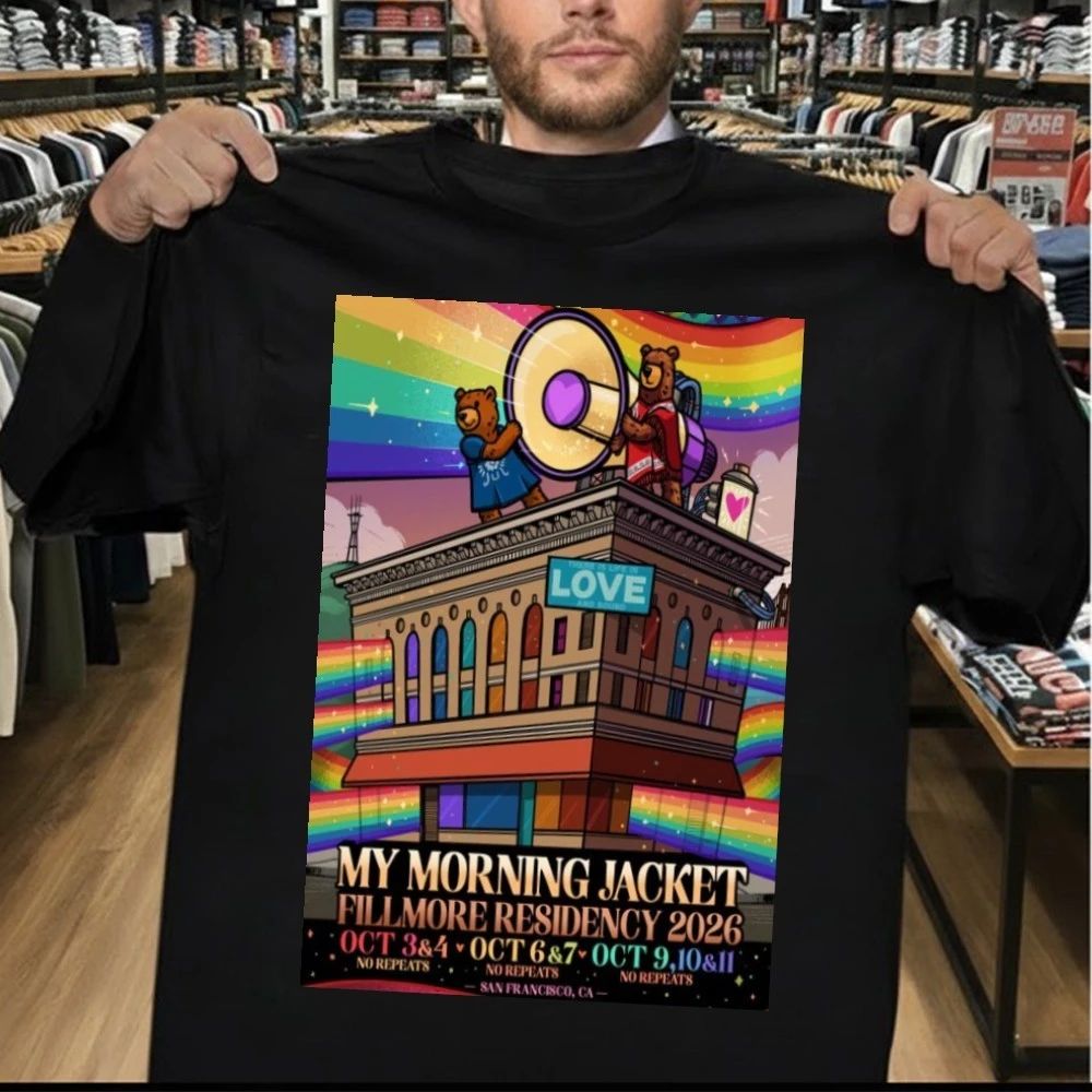 My Morning Jacke San Francisco, CA Oct 3-11 2026 Tour Poster Shirt