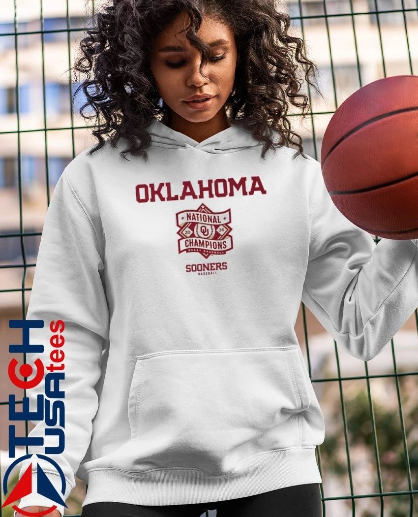 Oklahoma Sooners Baseball 2026 National Champions logo shirt