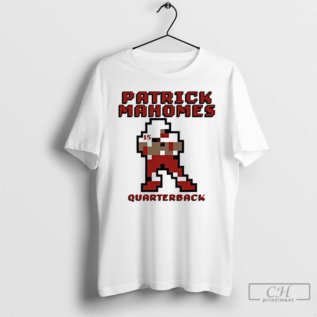 Classic Patrick Mahomes 17 Kansas City Chiefs Quarterback Retro Baller T Shirts