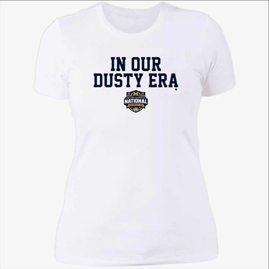 Michigan Wolverines MBB 2026 National Champions In Our Dusty Era Shirt