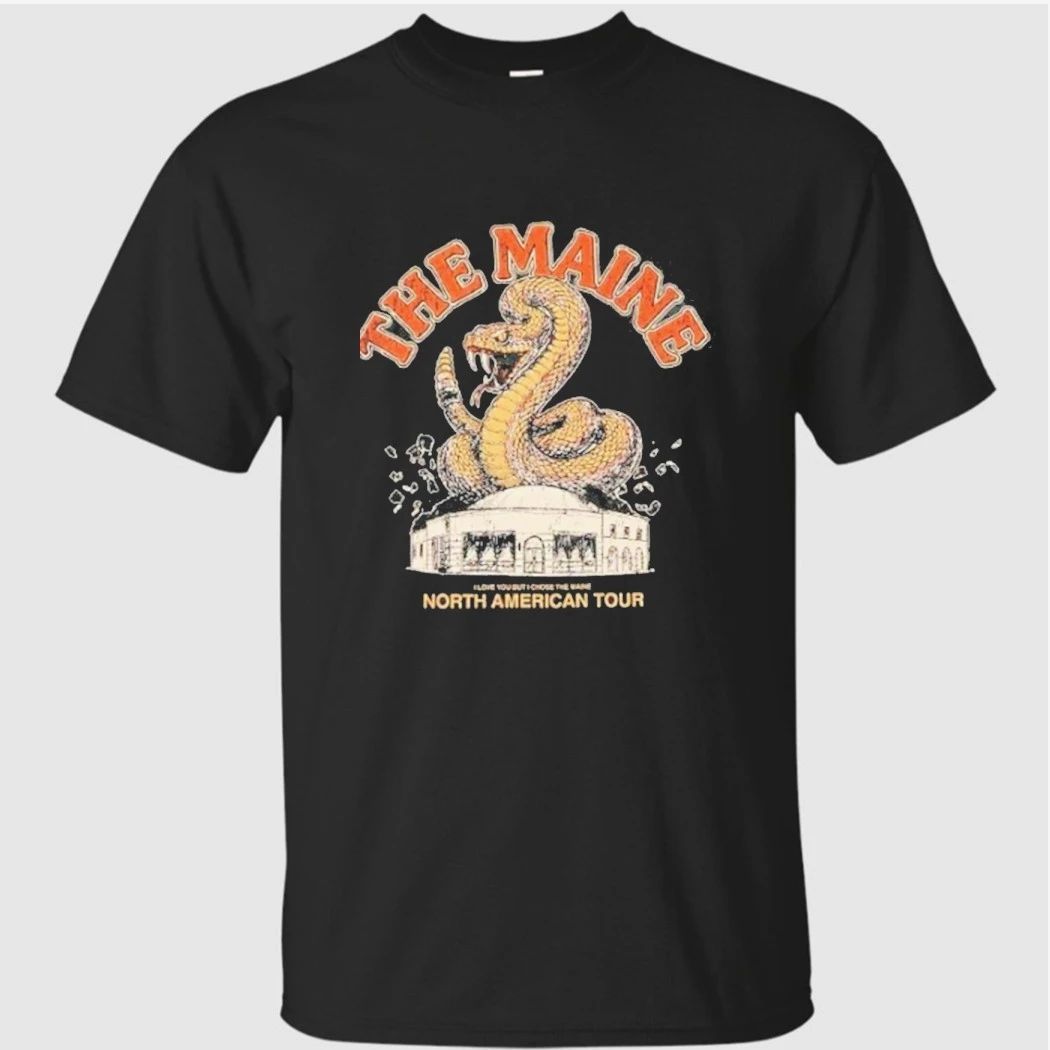 The Maine Merch I Love You But I Chose The Maine Tour 2026 North American Tour Shirt