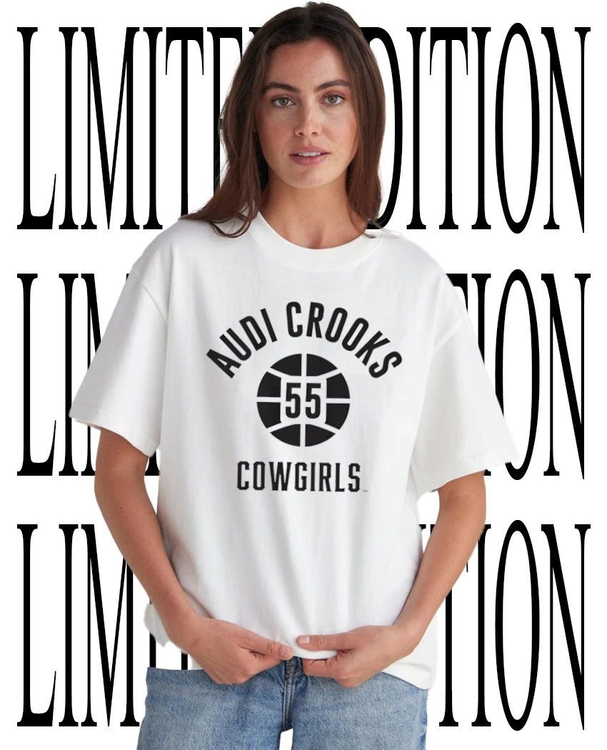 Audi Crooks #55 Oklahoma State Cowgirls Basketball shirt