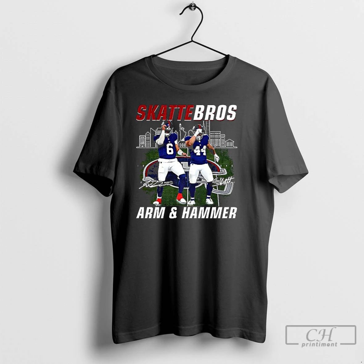 Classic Skattebros Arm And Hammer Signature T Shirts
