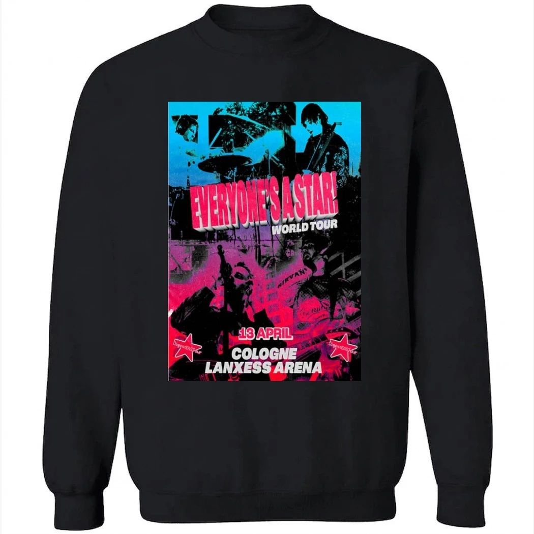 5 Seconds of Summer World Tour April 13 2026 LANXESS Arena Tour Shirt