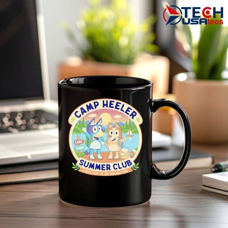 Camp Heeler Summer Club every day is an adventure shirt