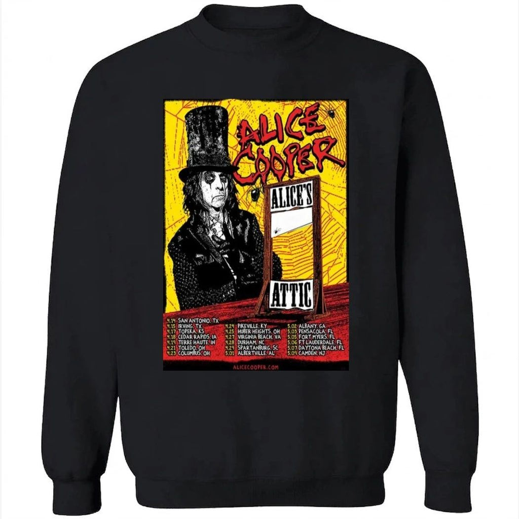 Alice Cooper Fall Tour 2026 Poster Shirt