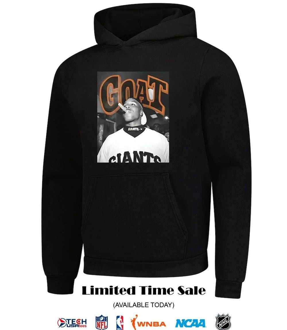 GOAT Barry Bonds San Francisco Giants shirt