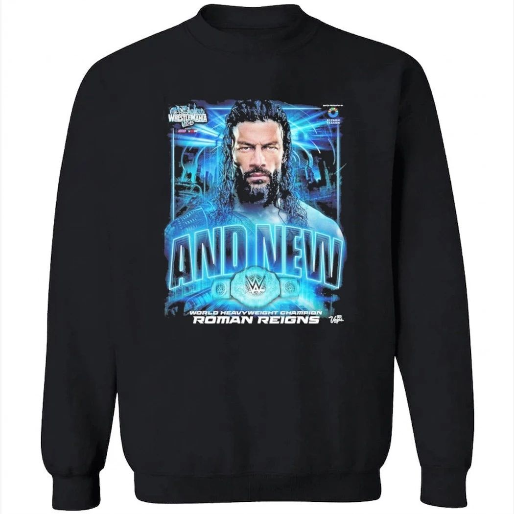 Roman Reigns World Heavyweight Champion 2026 Wrestlingmania Vegas Shirt