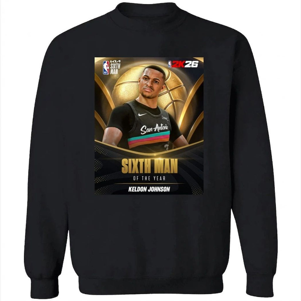 Keldon Johnson Sixth Man Of The Year Shirt