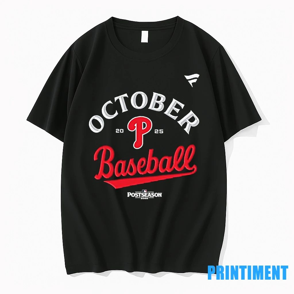 Philadelphia Phillies 2025 Mlb Postseason Locker Room Tshirts Sweater