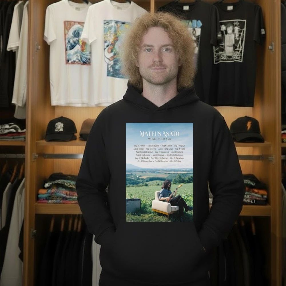 Mateus Asato World Tour 2026 Poster Shirt