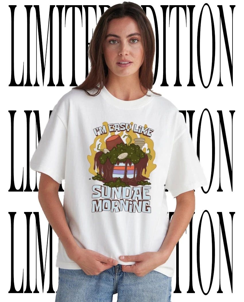 I’m Easy Like Sundae Morning Weed Sundae Funny Cannabis Stoner Shirt