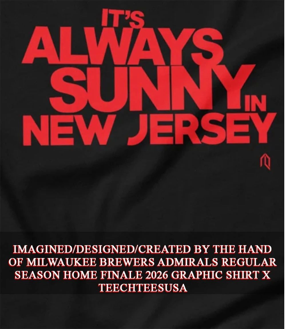 New Jersey Devils it’s always sunny in New Jersey shirt