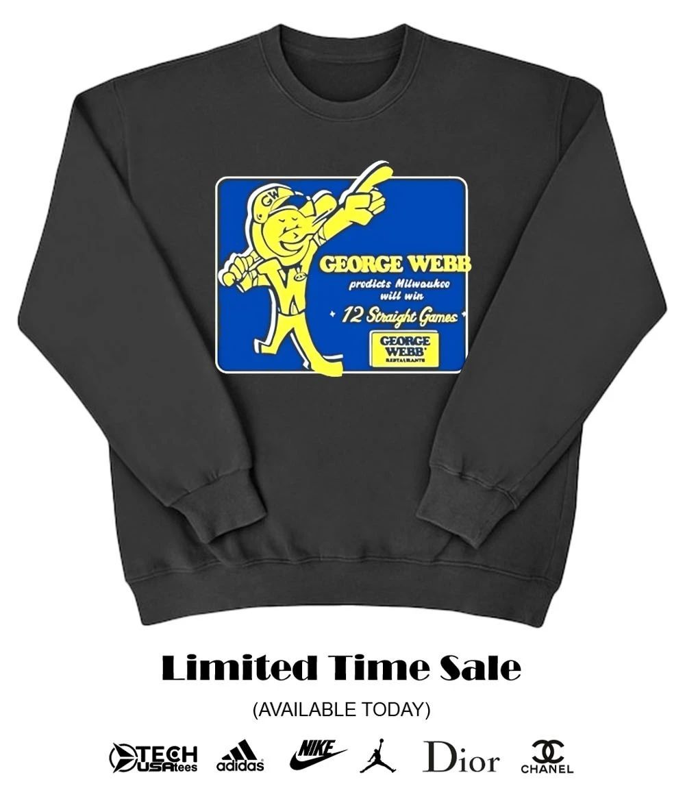 George Webb 12 Straight Games shirt