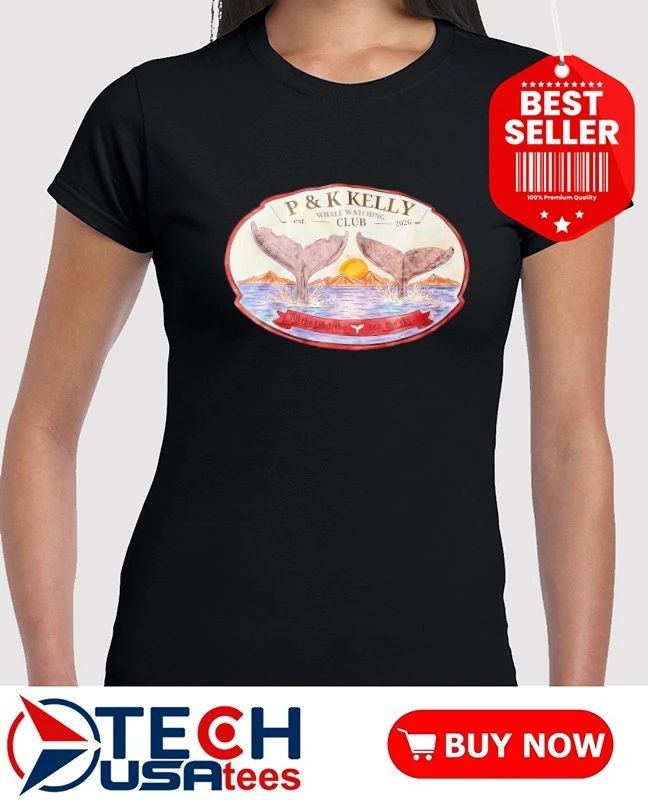 Parker Kelly Whale Watching Club est 2026 on the land the sea the sky shirt