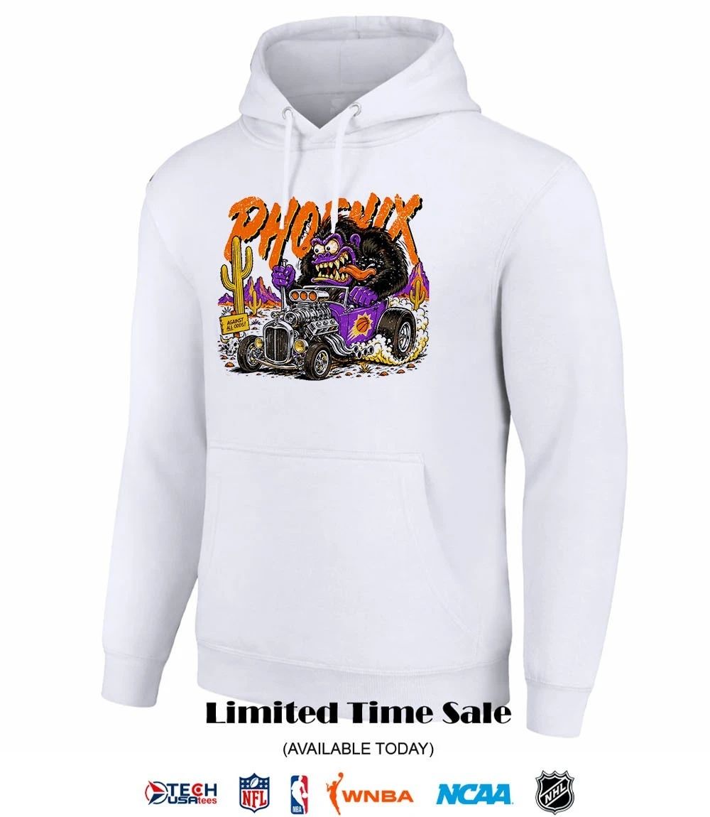 Phoenix Suns 2026 Playoffs King Kong driving shirt