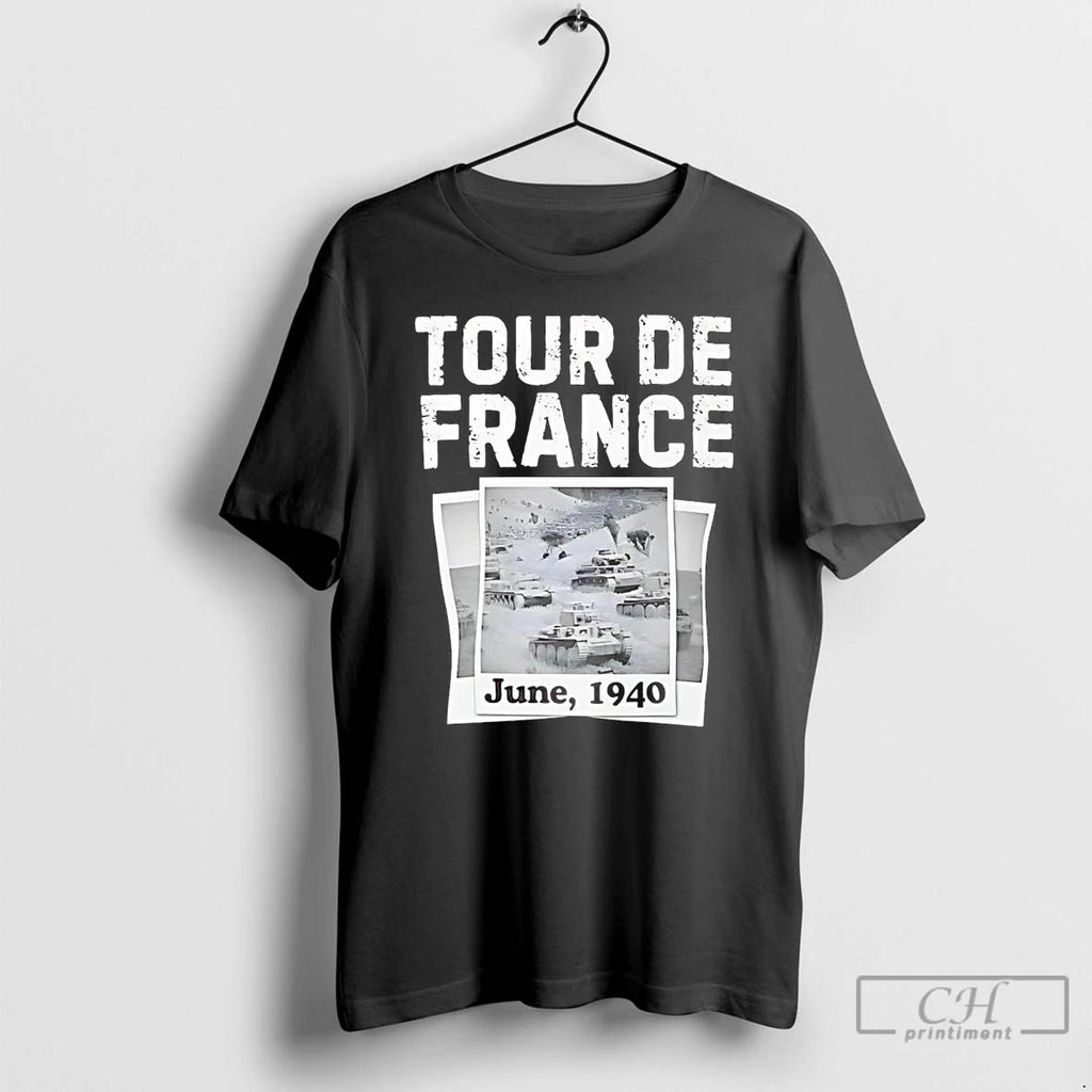 Classic Tour De France June 1940 T Shirts