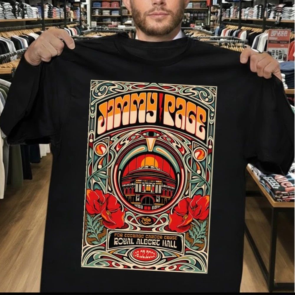 Jimmy Page The Royal Albert Hall Tour 2026 Poster Shirt