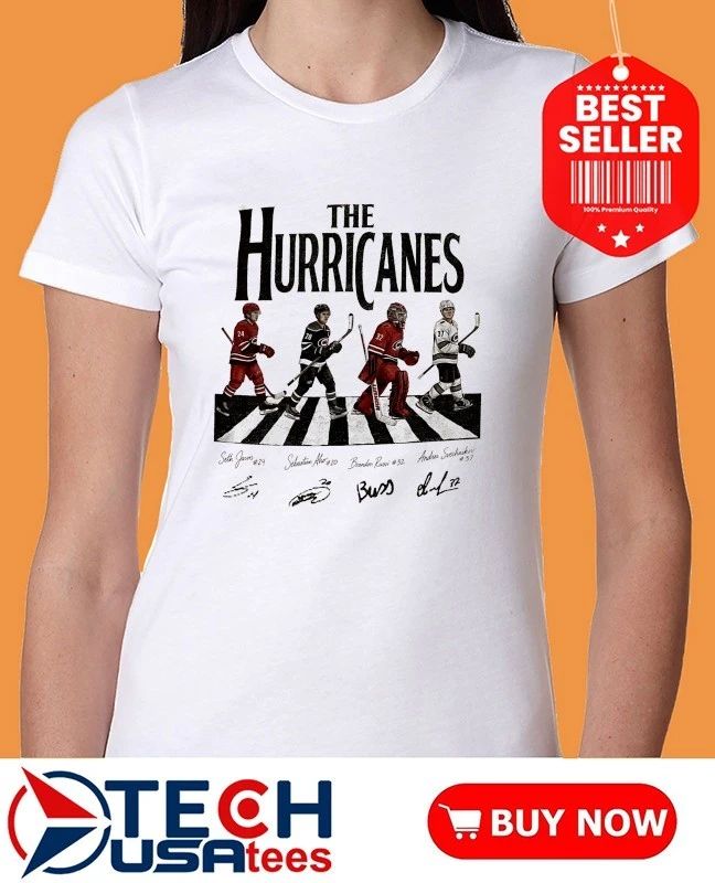 The Carolina Hurricanes Hockey Abbey Road 2026 Stanley Cup Champions signature shirt