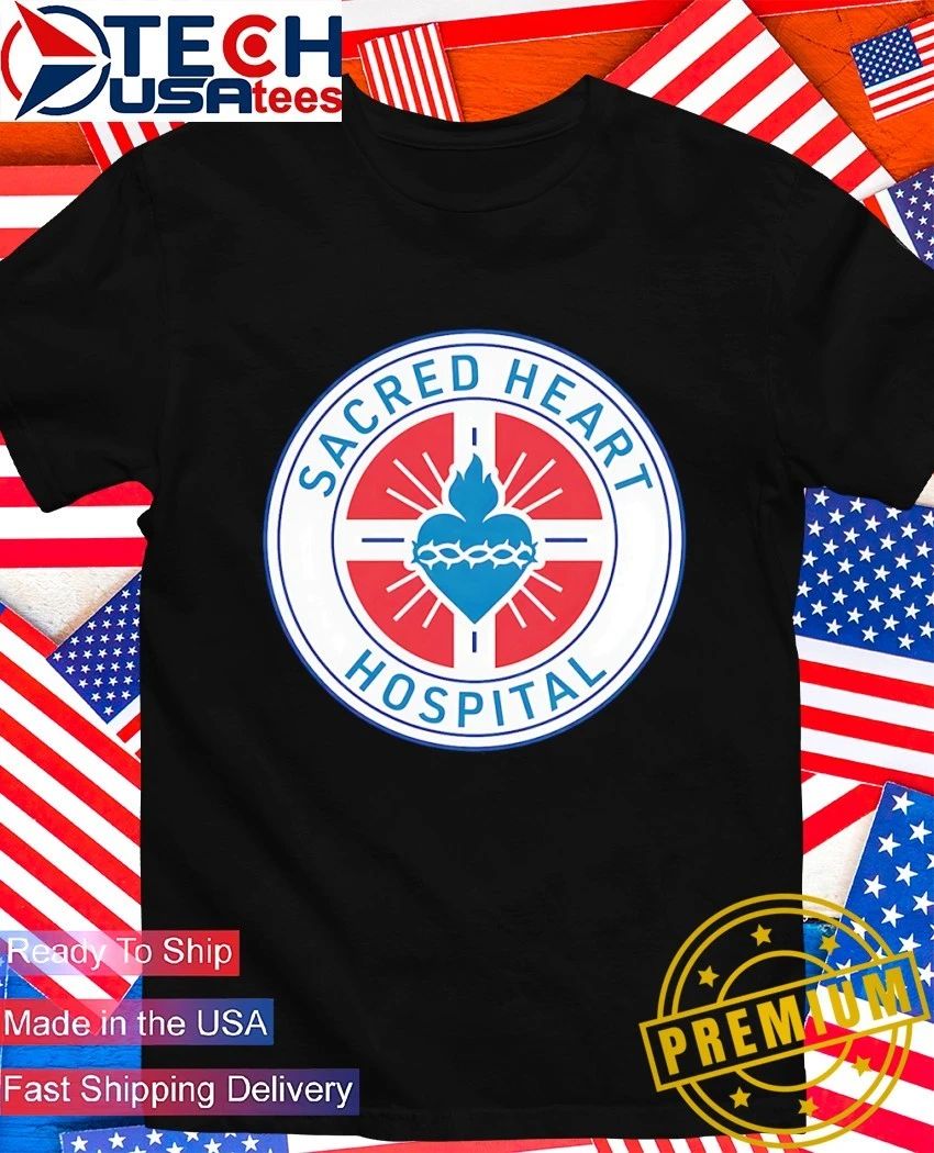 Sacred Heart Hospital logo shirt