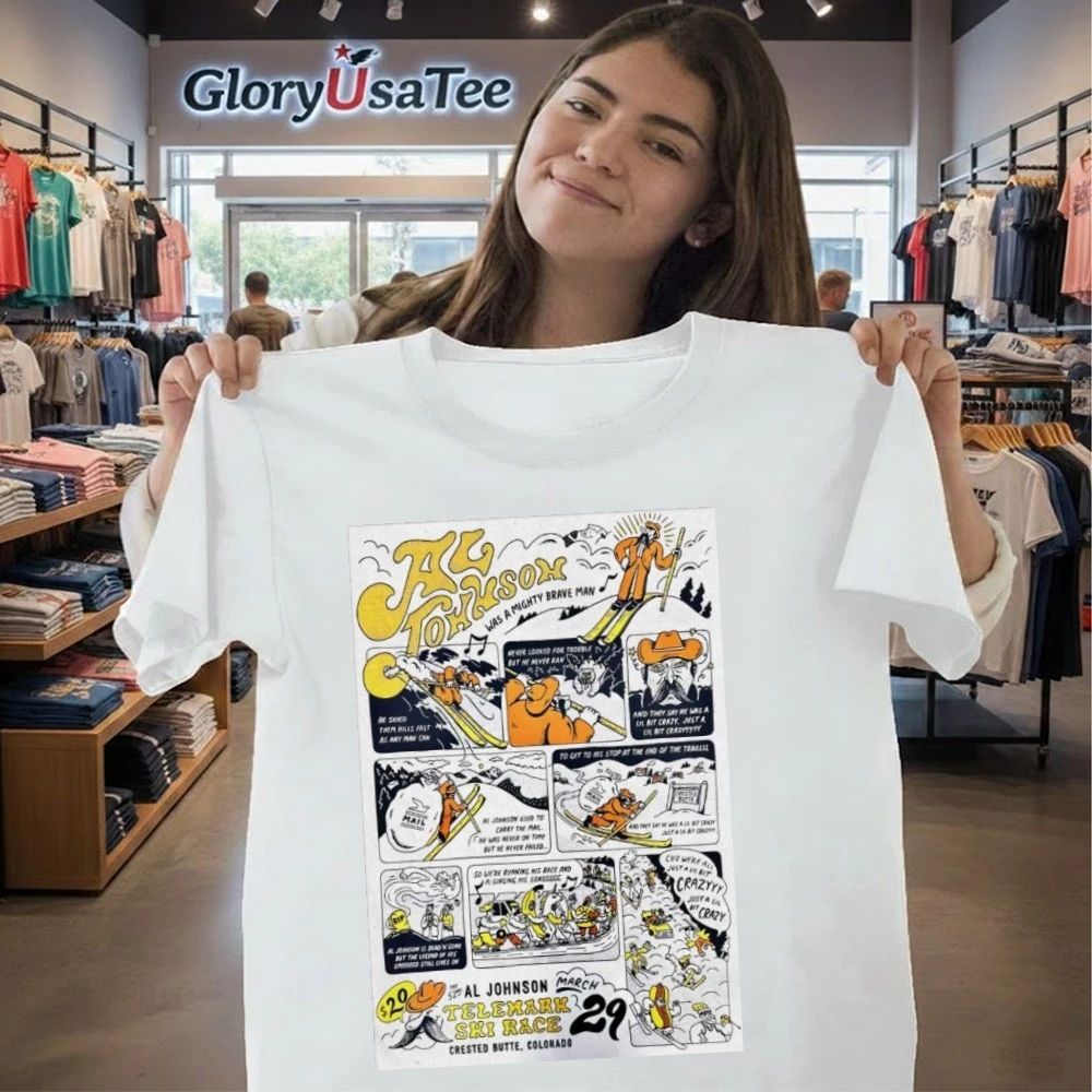 AL Johnson Telemark Race In Crested Butte, CO On March 29 2026 Poster Shirt