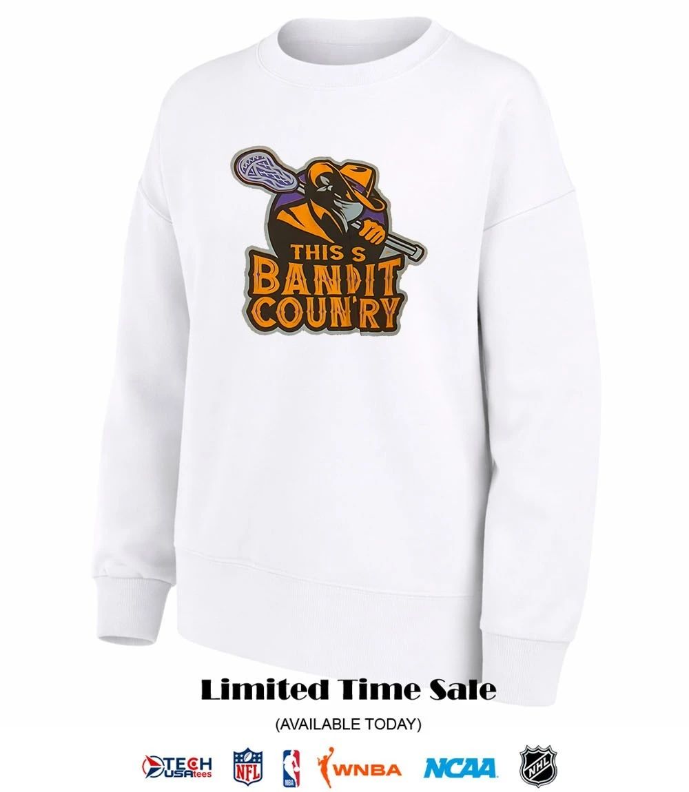 This is Bandit Country Buffalo Bandits lacrosse shirt
