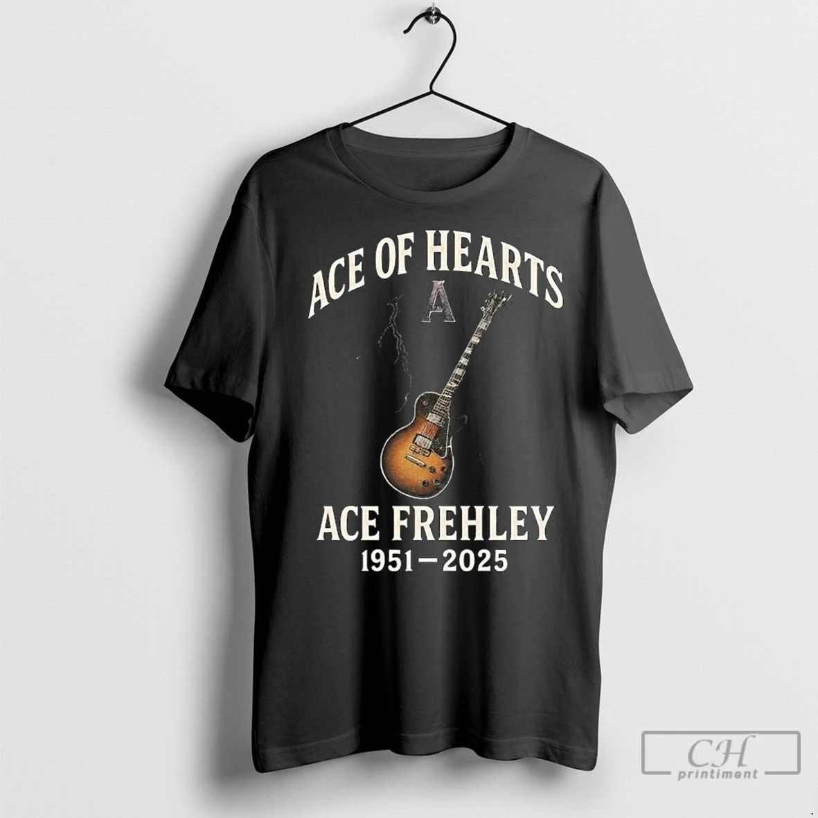 Classic Ace Of Hearts Ace Frehley 1951 2025 Long Sleve