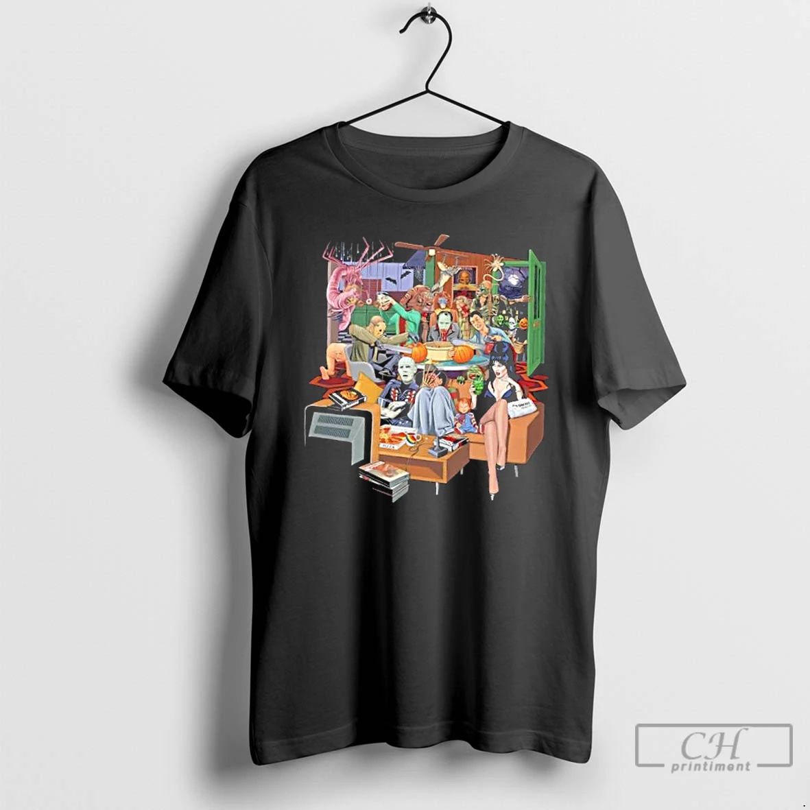 Classic 80s Horror Movies Halloween Party T Shirts