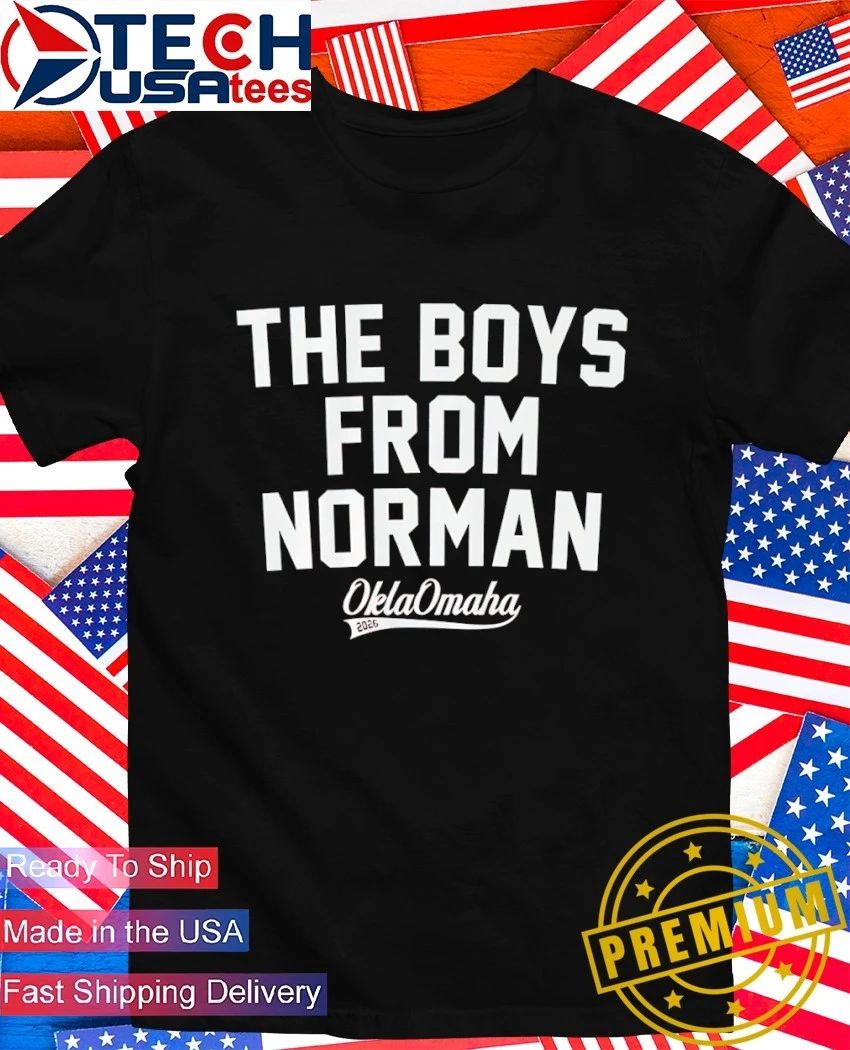 Oklahoma Sooners Baseball The Boys from Norman 2026 shirt