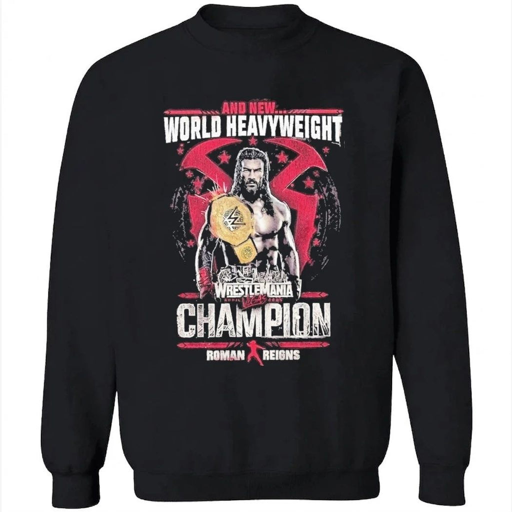 Roman Reigns WrestleMania Las Vegas World Heavyweight Champion Shirt