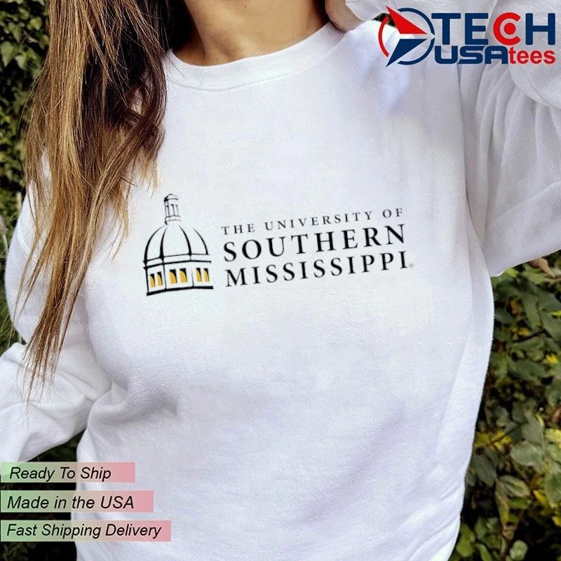 The University of Southern Mississippi Institutional logo shirt