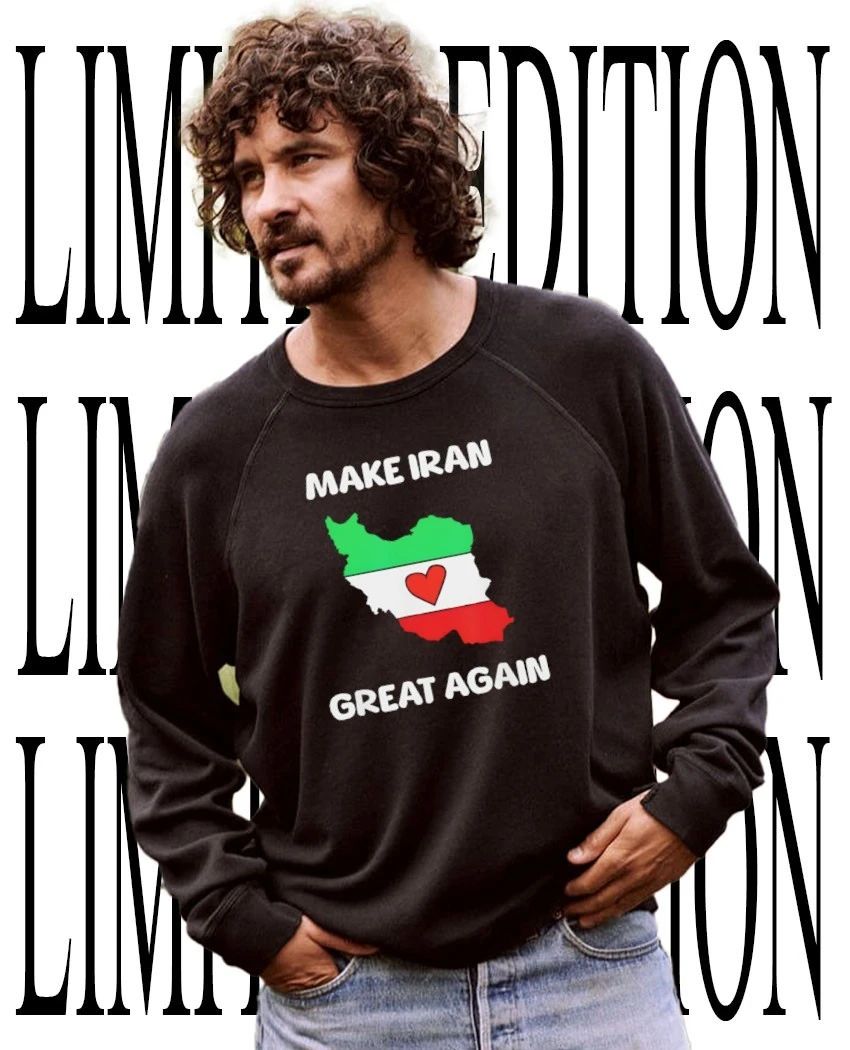 Make Iran great again support freedom for the Iranian people shirt