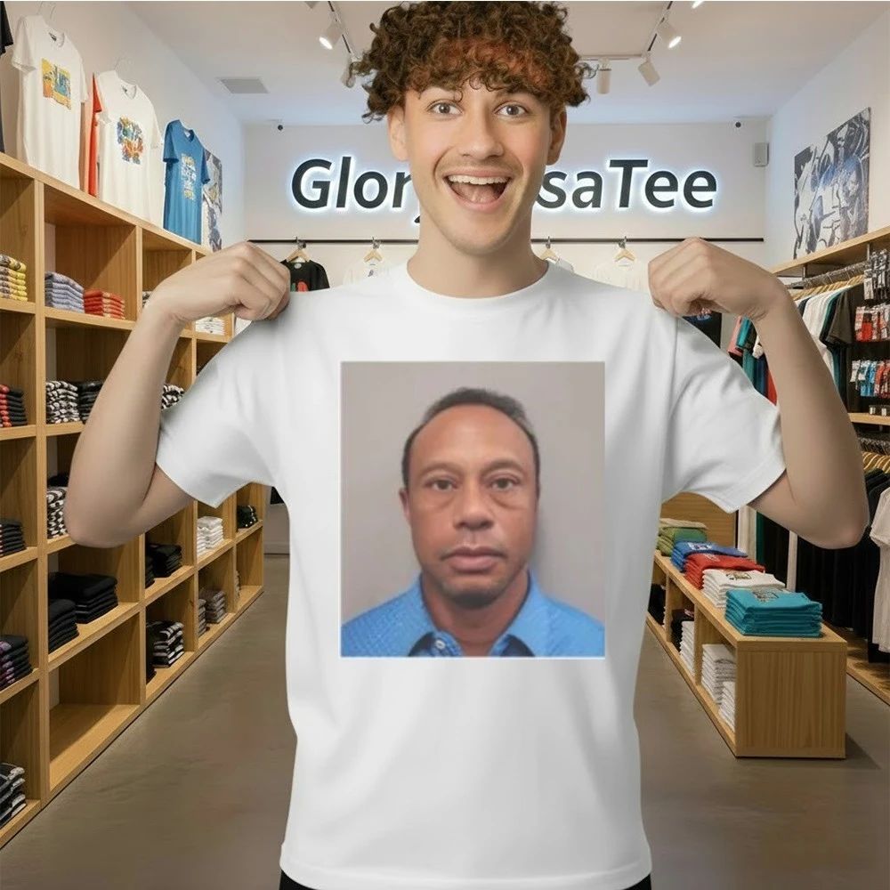 Tiger Woods Mugshot 2026 Shirt