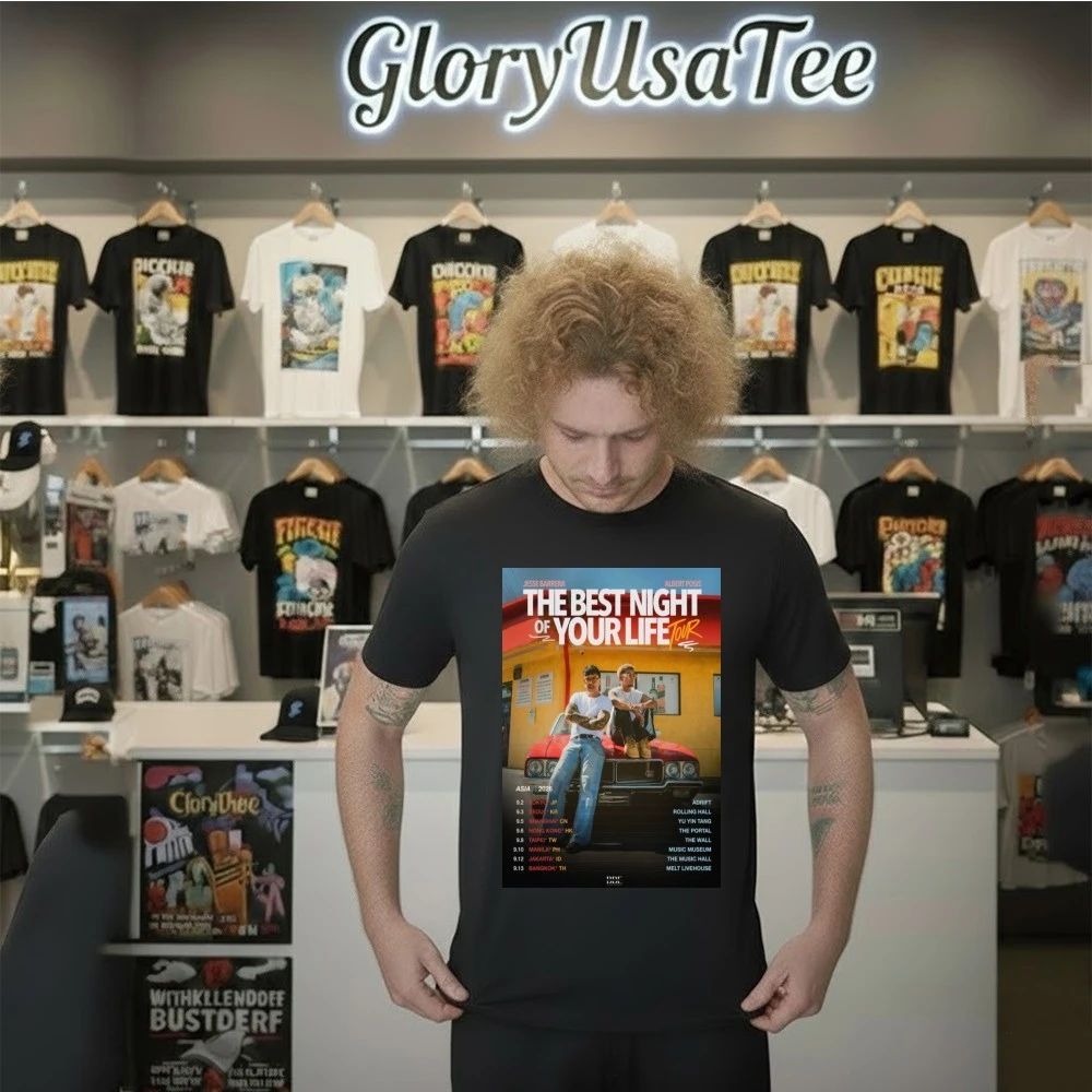Jesse Barrera The Best Night Of Your Life Tour 2026 Poster Shirt