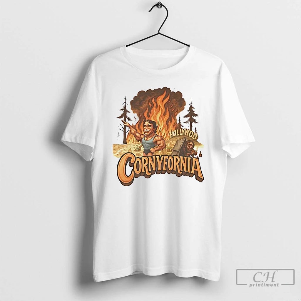 Classic Arnold Schwarzenegger California Hollywood T Shirts