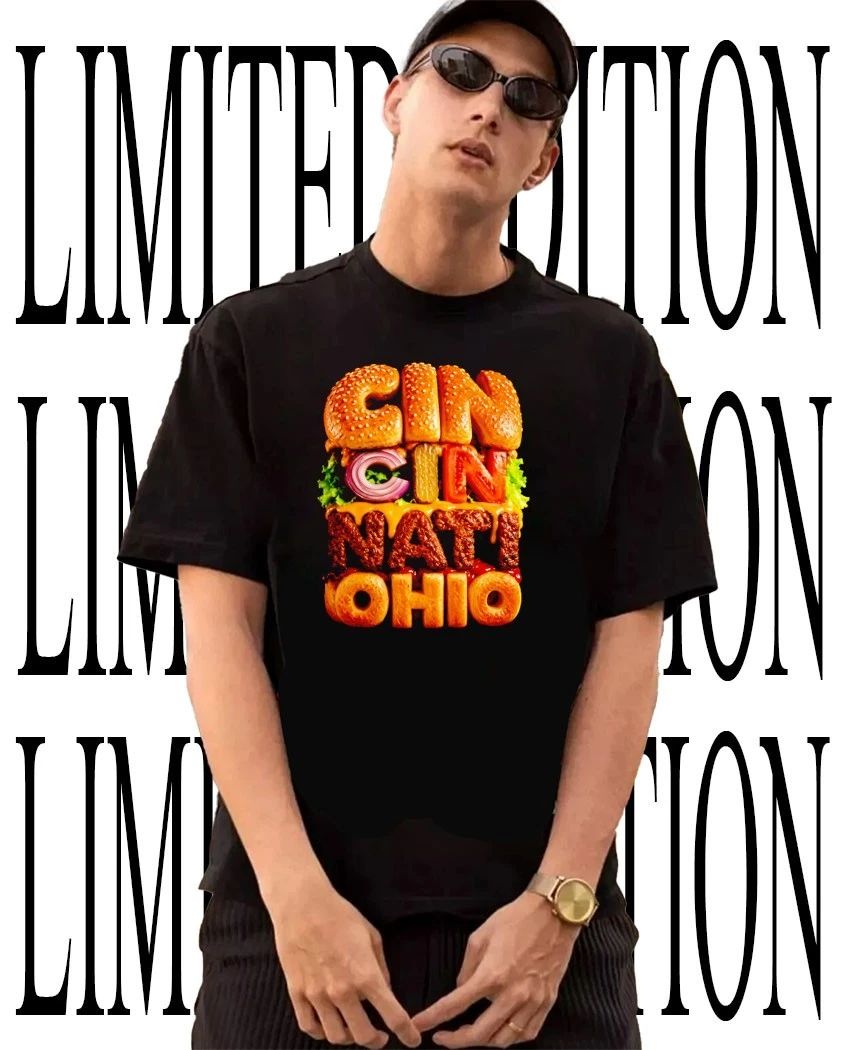 Cincinnati Ohio Burger shirt