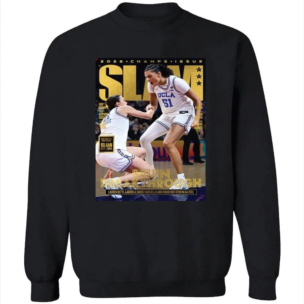 SLAM Magazine 2026 Champs Issue UCLA Bruins Women’s National Champions 2026 Poster Shirt