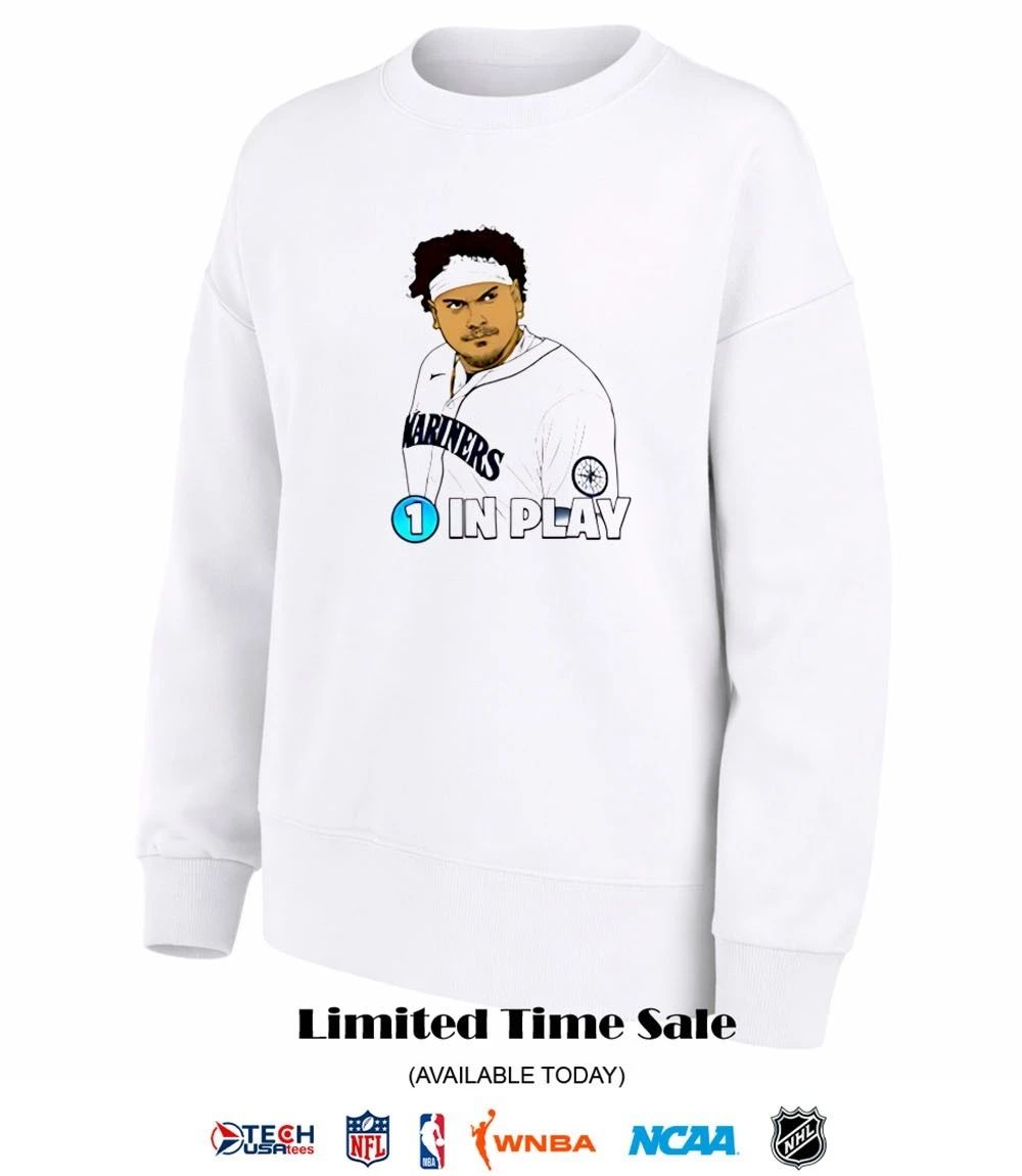 Seattle Mariners Baseball Josh Naylor first pitch in play shirt