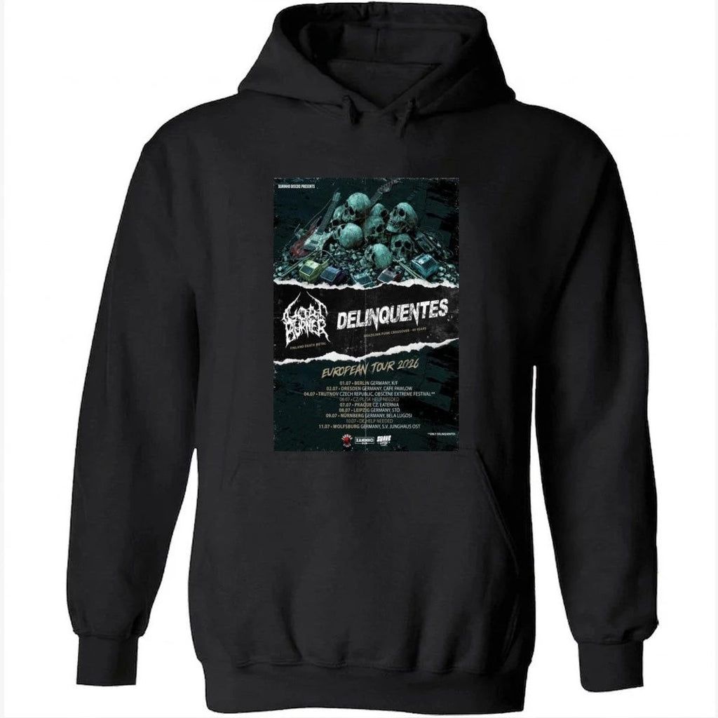 Delinquentes European Tour 2026 New Poster Shirt
