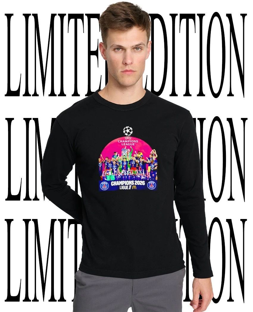 Paris Saint-Germain Champions 2026 Ligue McDonald’s Shirt