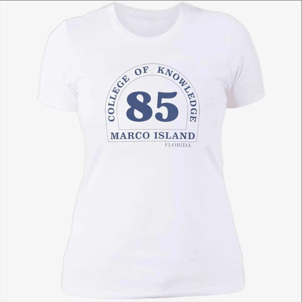 College of Knowledge 85 Marco Island Florida Shirt