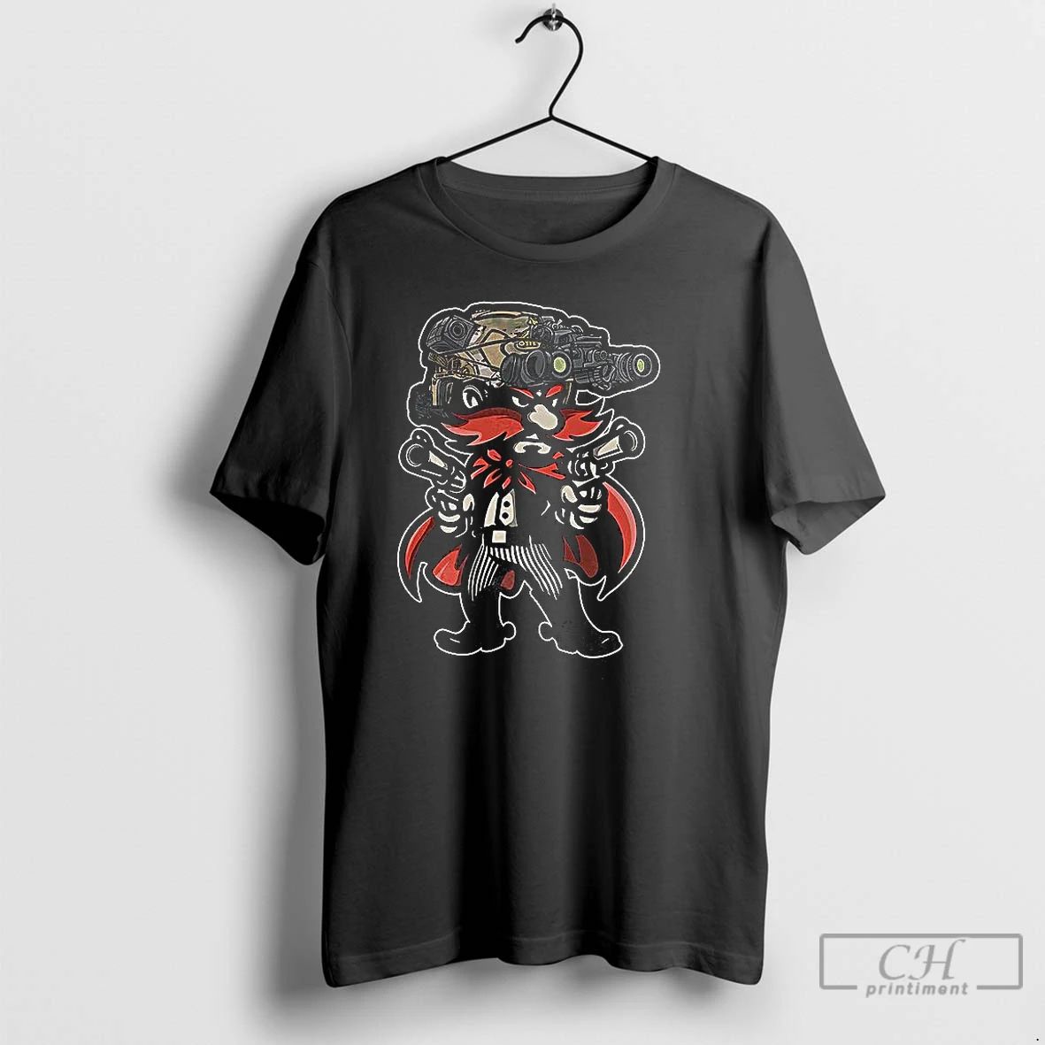 Classic Texas Tech Red Raiders Mascot Army Soldier T Shirts