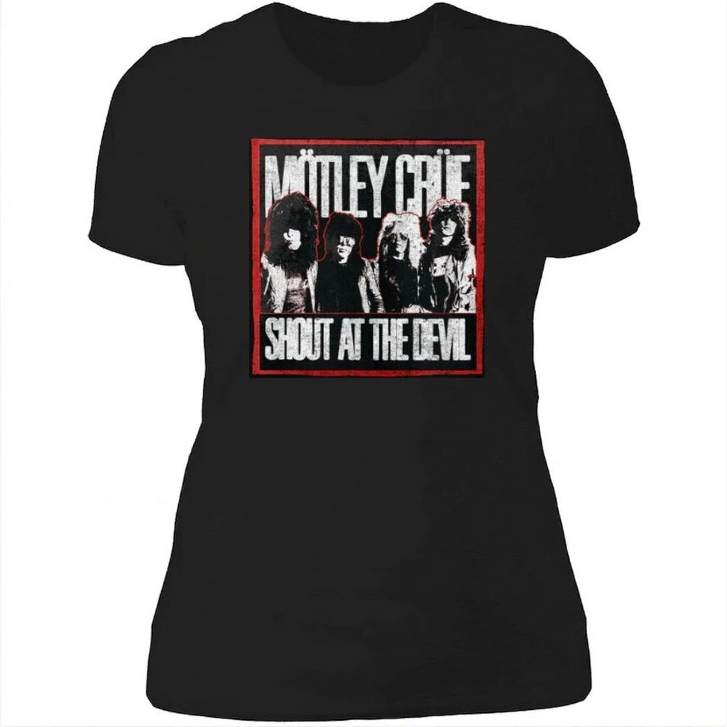 Motley Crue 45th Anniversary Shout At The Devil Shirt
