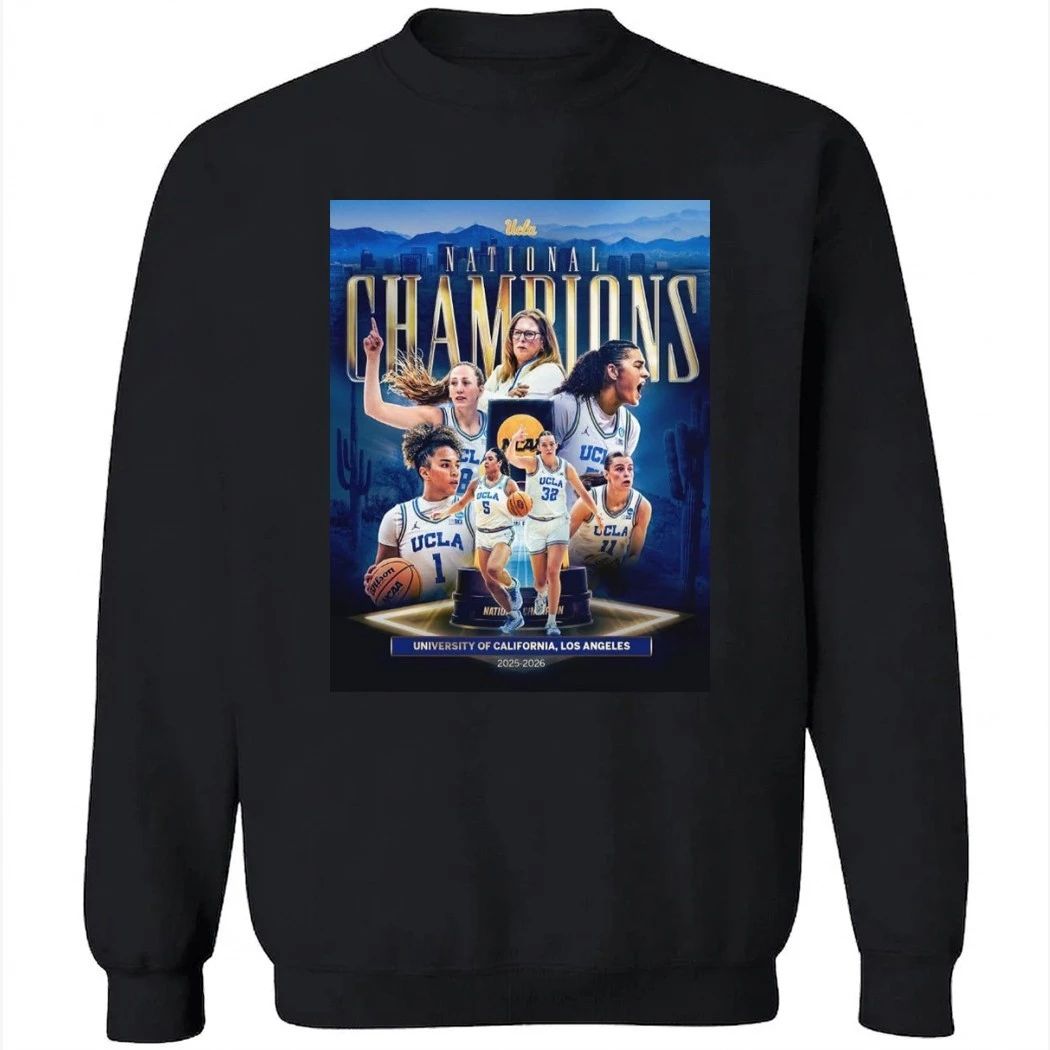 UCLA Bruins Women’s Basketball NCAA Tournament Champions 2026 Poster Shirt